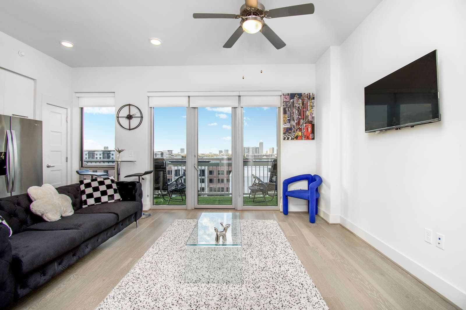 Lexma Airbnb photography — downtown Houston condo